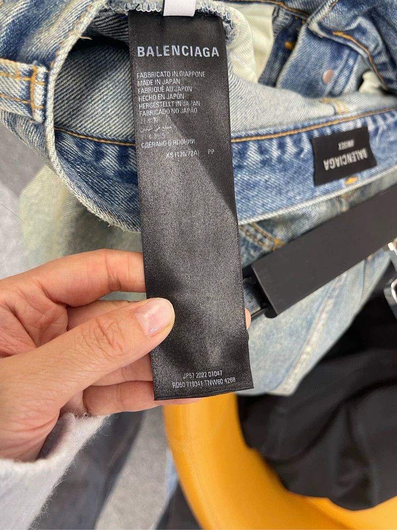 Balenciaga Balenciaga Washed Denim Jeans S Size US 26 / EU 42 - 3 Thumbnail