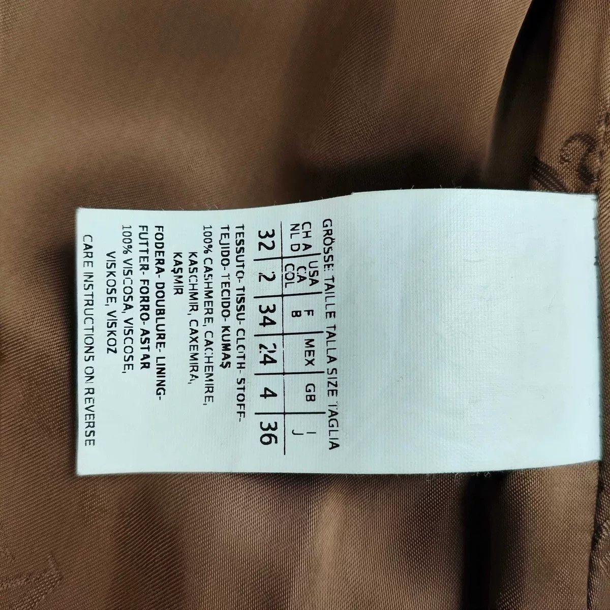Max Mara MaxMara Camel Cashmere Coat Size US XS / EU 42 / 0 - 6 Thumbnail