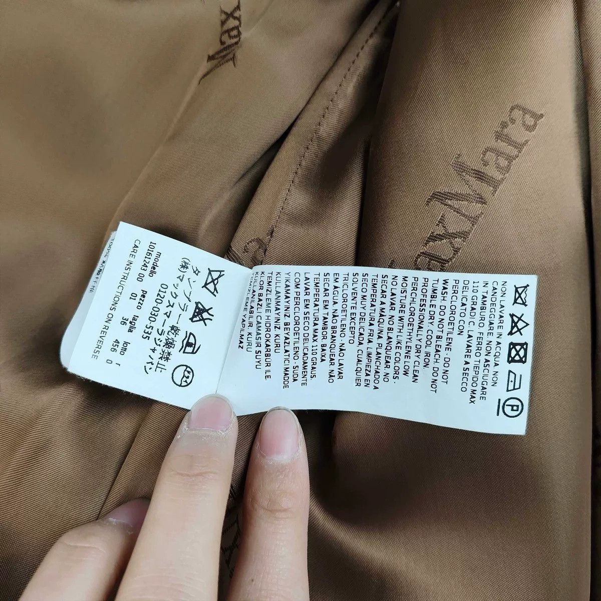 Max Mara MaxMara Camel Cashmere Coat Size US XS / EU 42 / 0 - 7 Thumbnail