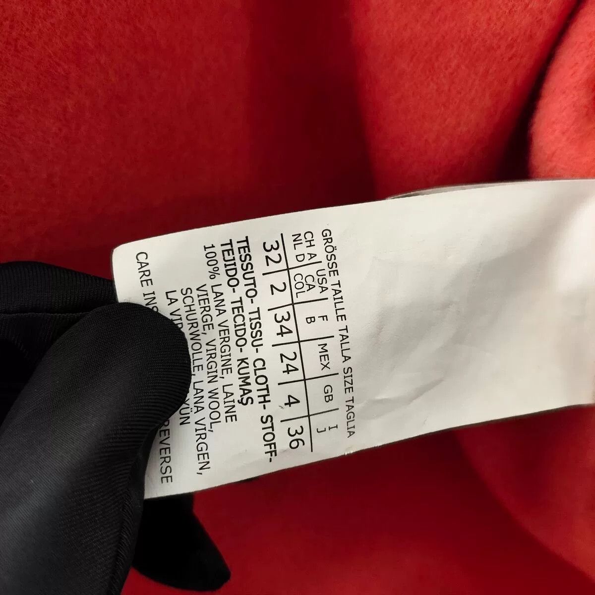Max Mara MaxMara Orange Cashmere Coat Size US XS / EU 42 / 0 - 4 Thumbnail