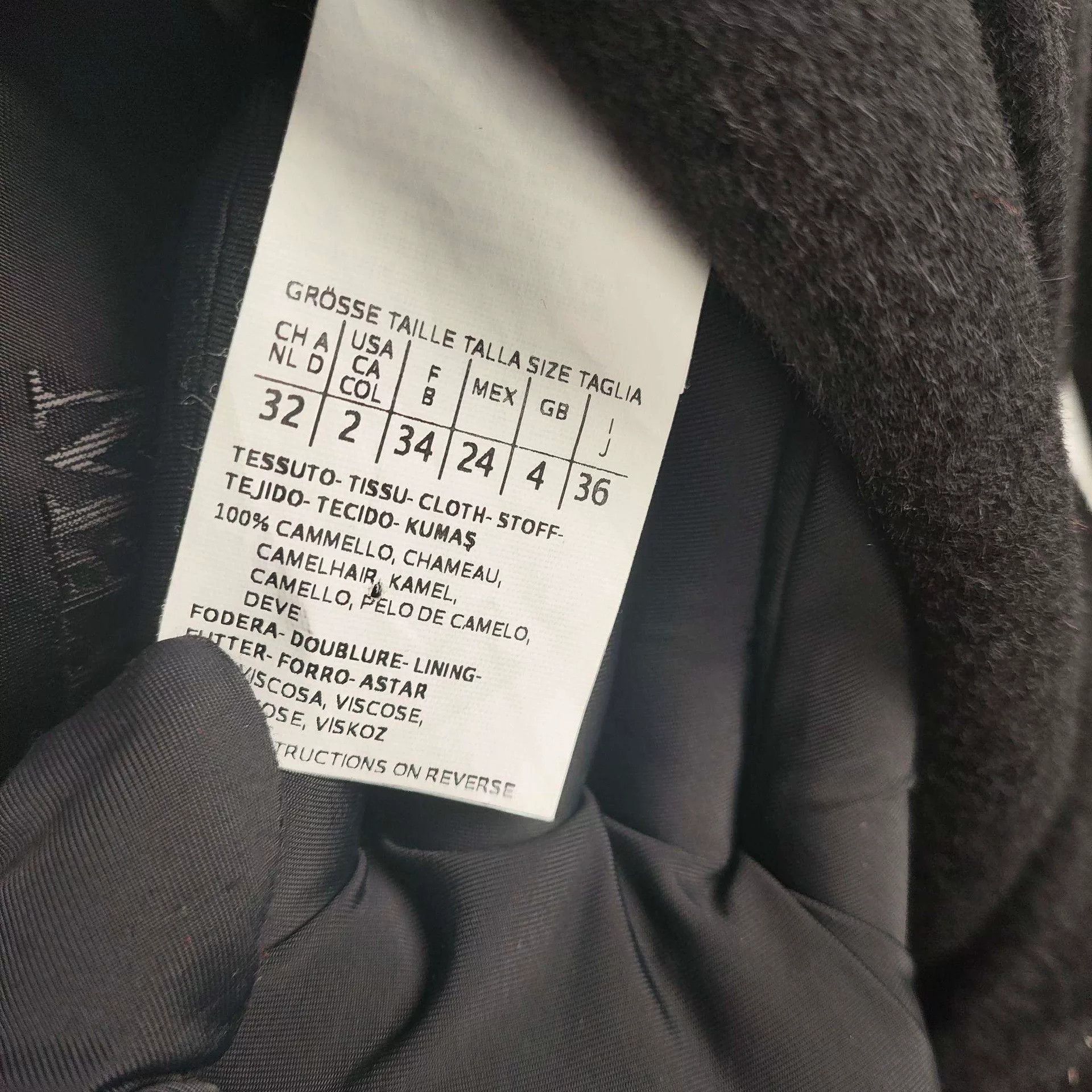 Max Mara MaxMara Black Robe Coat Size US M / EU 48-50 / 2 - 4 Thumbnail