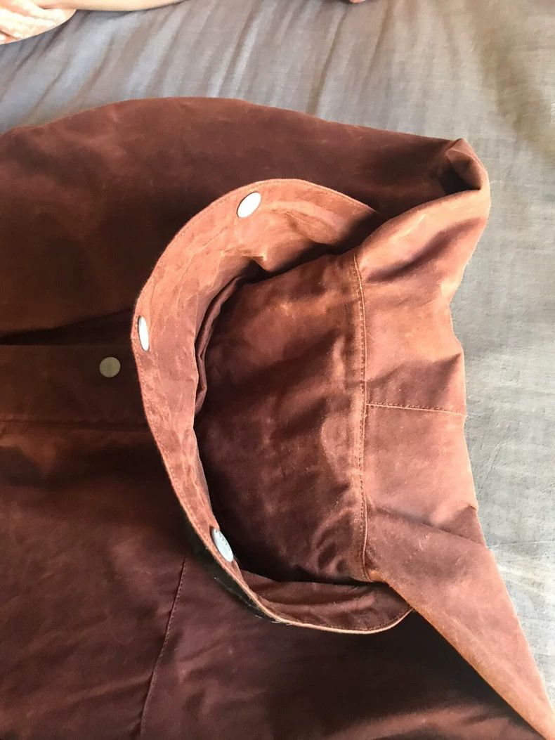 Nigel Cabourn Nigel Cabourn Lybro Waxed Trench Coat Size US XL / EU 56 / 4 - 4 Thumbnail