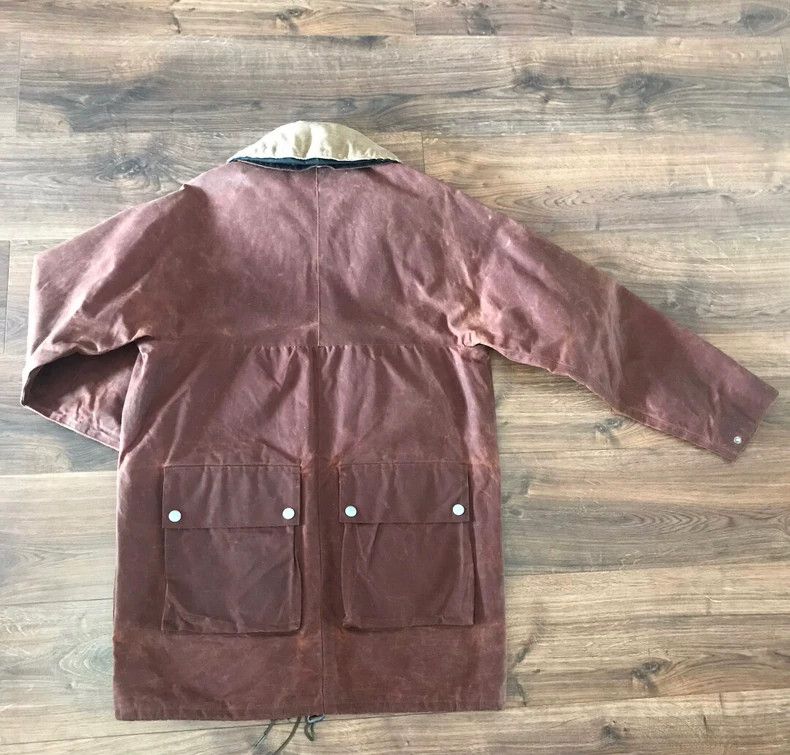 Nigel Cabourn Nigel Cabourn Lybro Waxed Trench Coat Size US XL / EU 56 / 4 - 2 Thumbnail