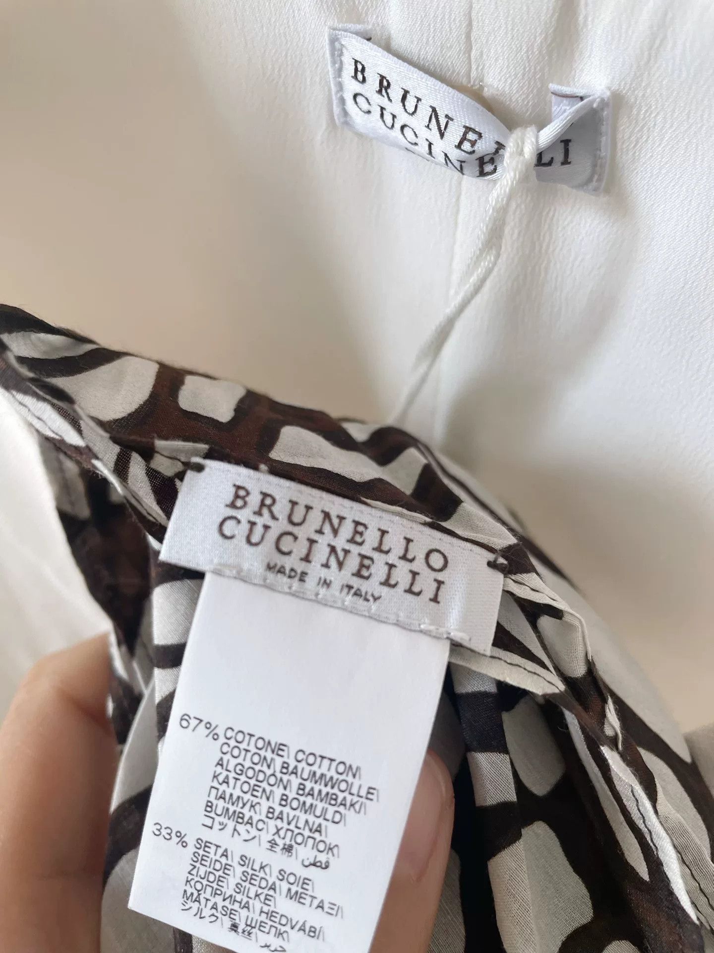 Brunello Cucinelli Brunello Cucinelli White Beaded Vest Size US M / EU 48-50 / 2 - 4 Thumbnail