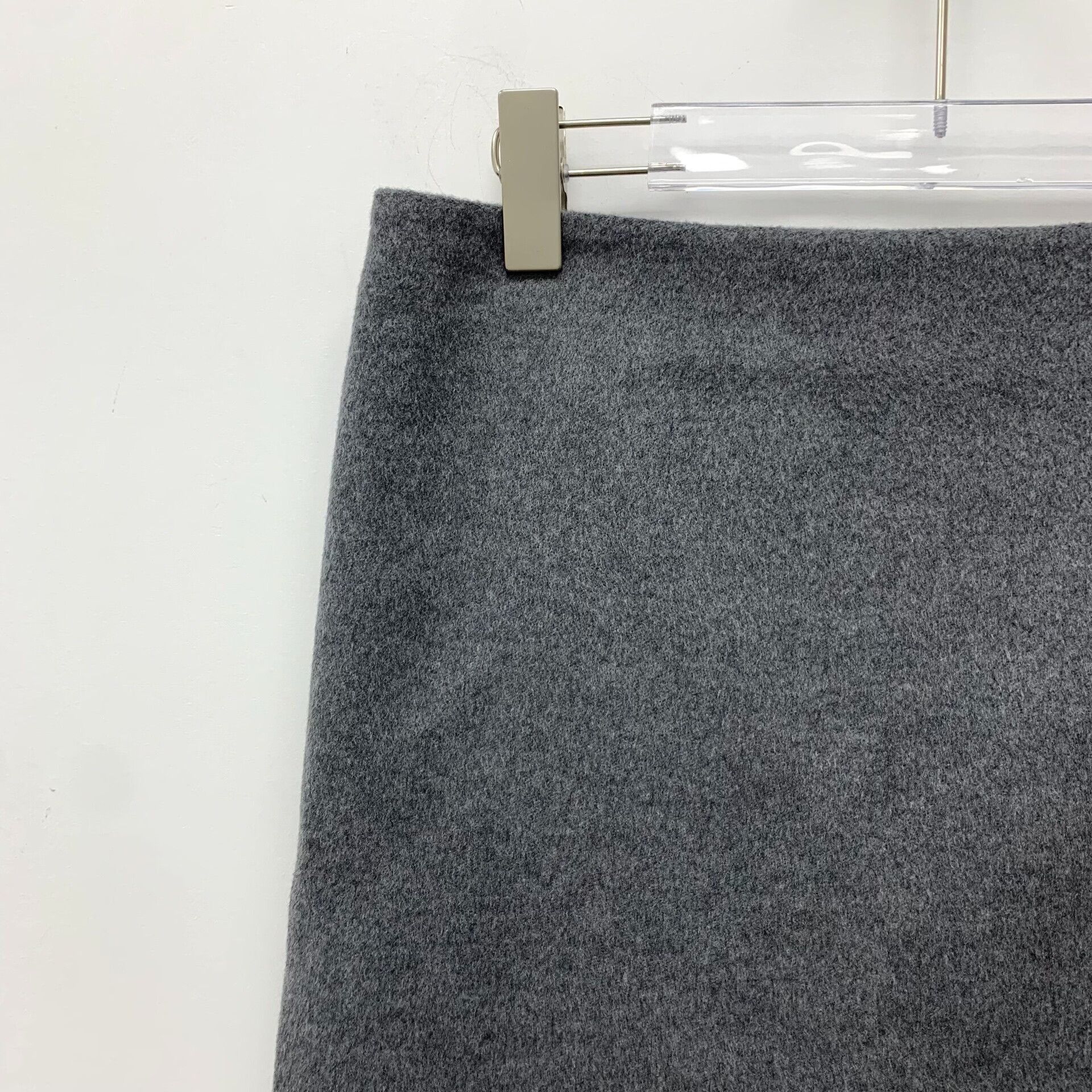 Miu Miu gray embroidered wool casual skirt by miu miu Size US 38 / EU 54 - 3 Thumbnail
