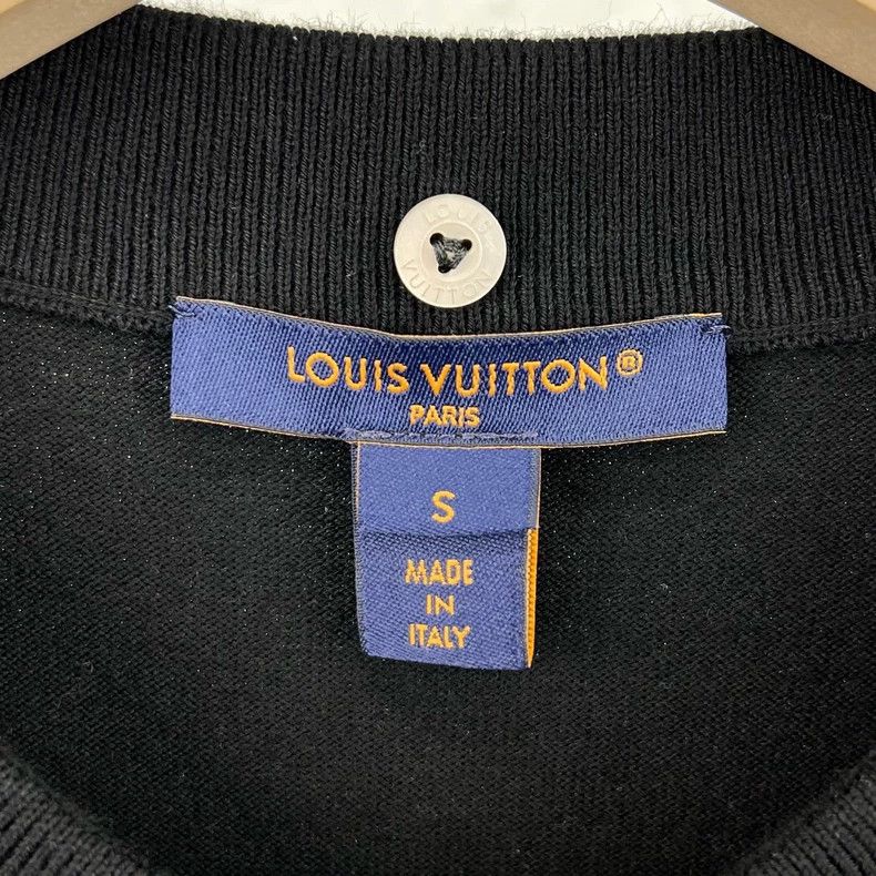 Louis Vuitton LV Black Short Sleeve Zip Dress Size US 34 / EU 50 - 3 Thumbnail