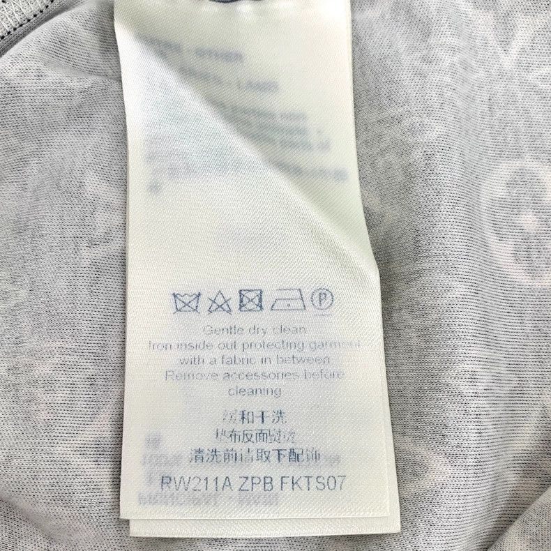 Louis Vuitton Louis Vuitton Blue Logo Monogram Cotton T-Shirt Size US XS / EU 42 / 0 - 6 Thumbnail