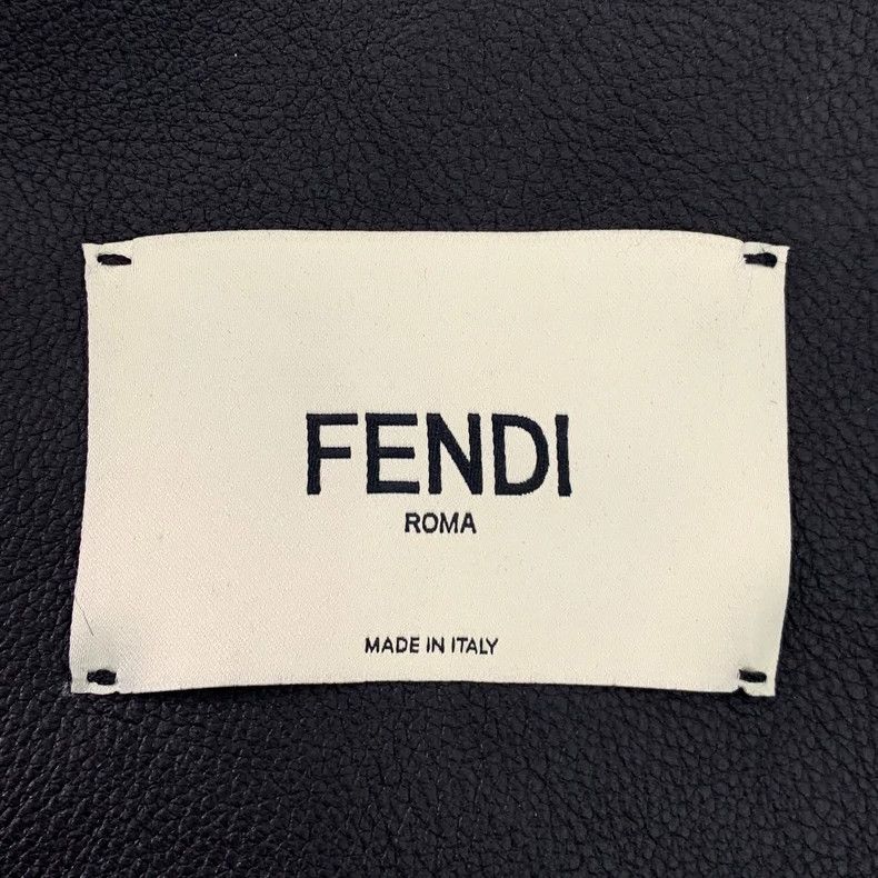 Fendi Fendi Black Shearling Collar Vest Outerwear Size US M / EU 48-50 / 2 - 5 Thumbnail
