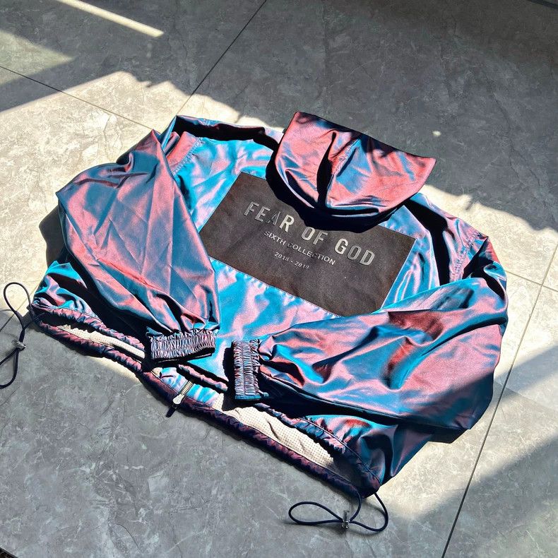 Fear of God Fear of God 6th Iridescent Nylon Jacket Size US S / EU 44-46 / 1 - 4 Thumbnail