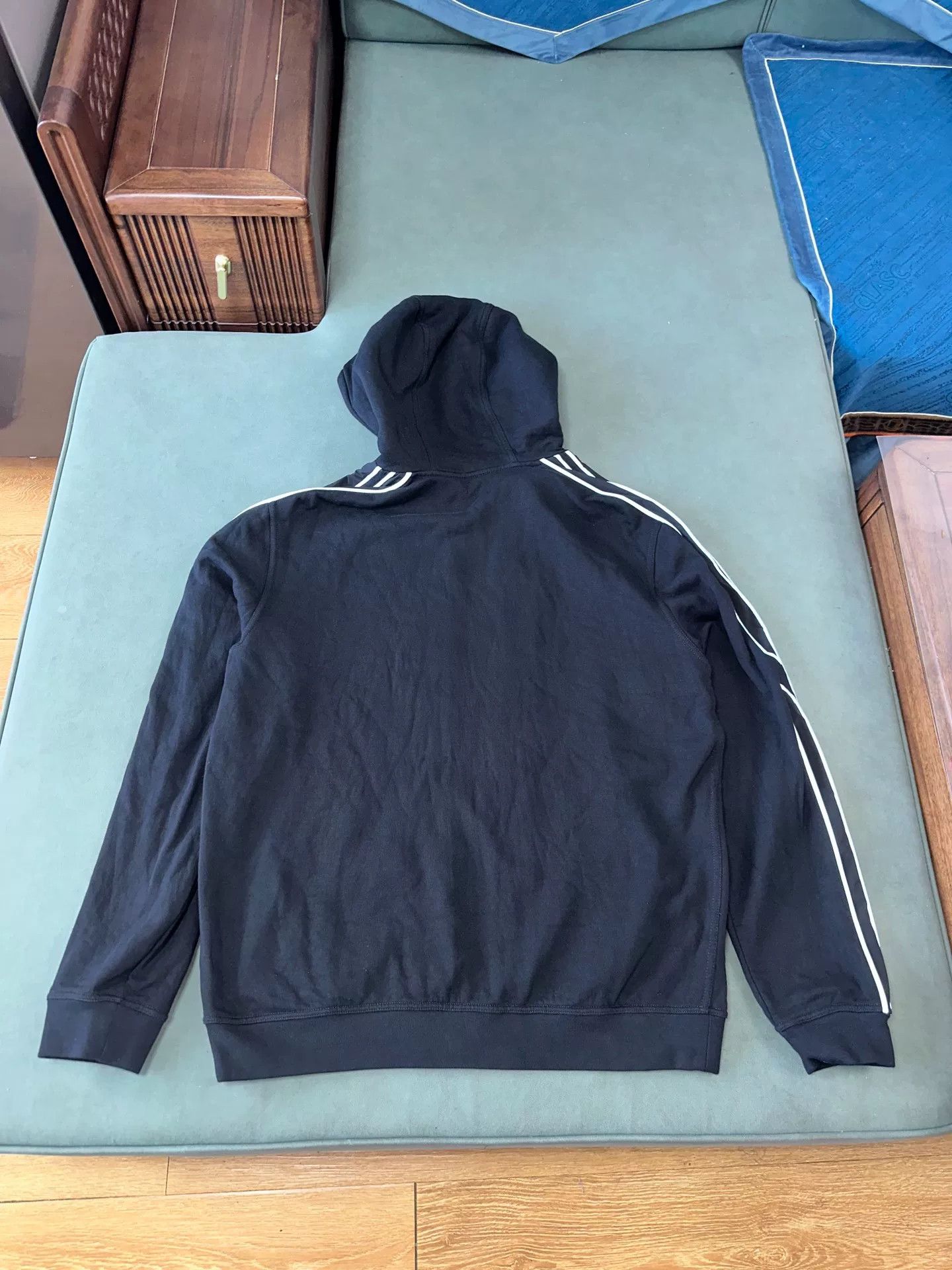 Hermes Hermes FW23 Striped Hoodie Sweatshirt Size US XXL / EU 58 / 5 - 7 Thumbnail