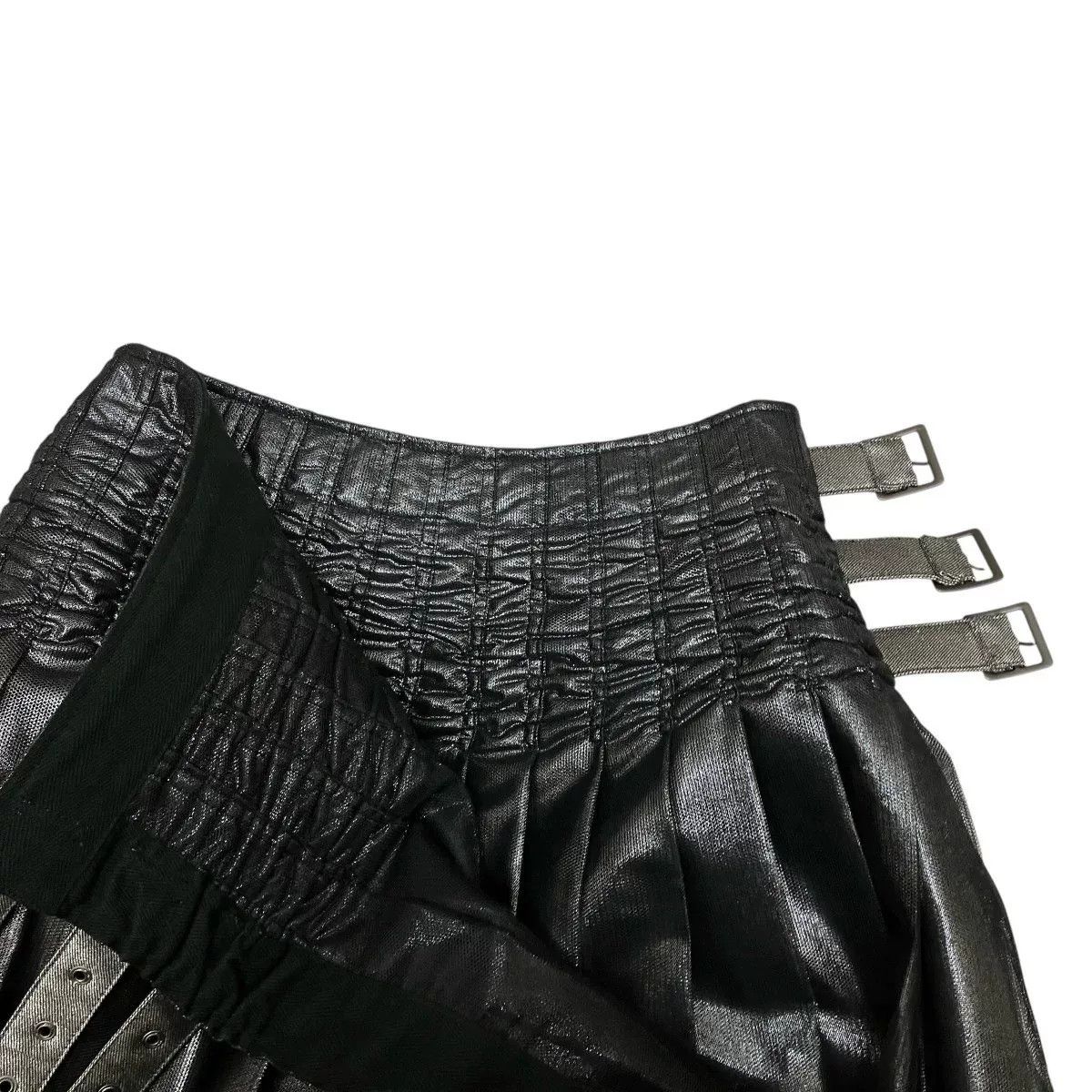 Junya Watanabe junya watanabe black pleated skirt Size US 27 - 5 Thumbnail