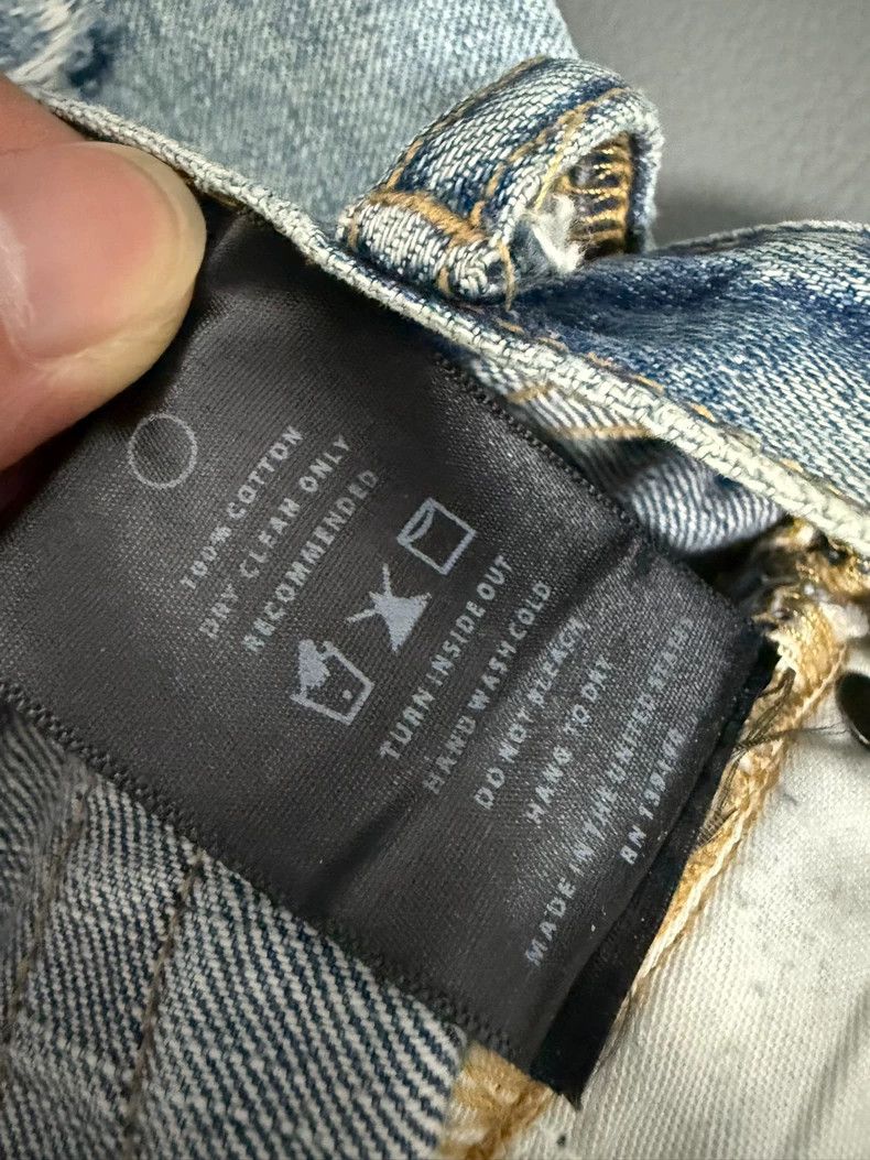 Fear of God Fear Of God 4TH OG Blue Jeans 34 Size US 34 / EU 50 - 7 Thumbnail