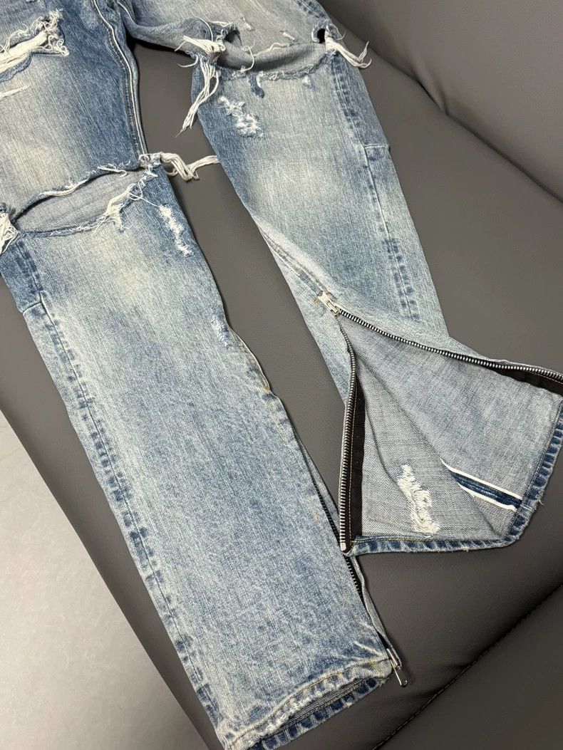 Fear of God Fear Of God 4TH OG Blue Jeans 34 Size US 34 / EU 50 - 3 Thumbnail