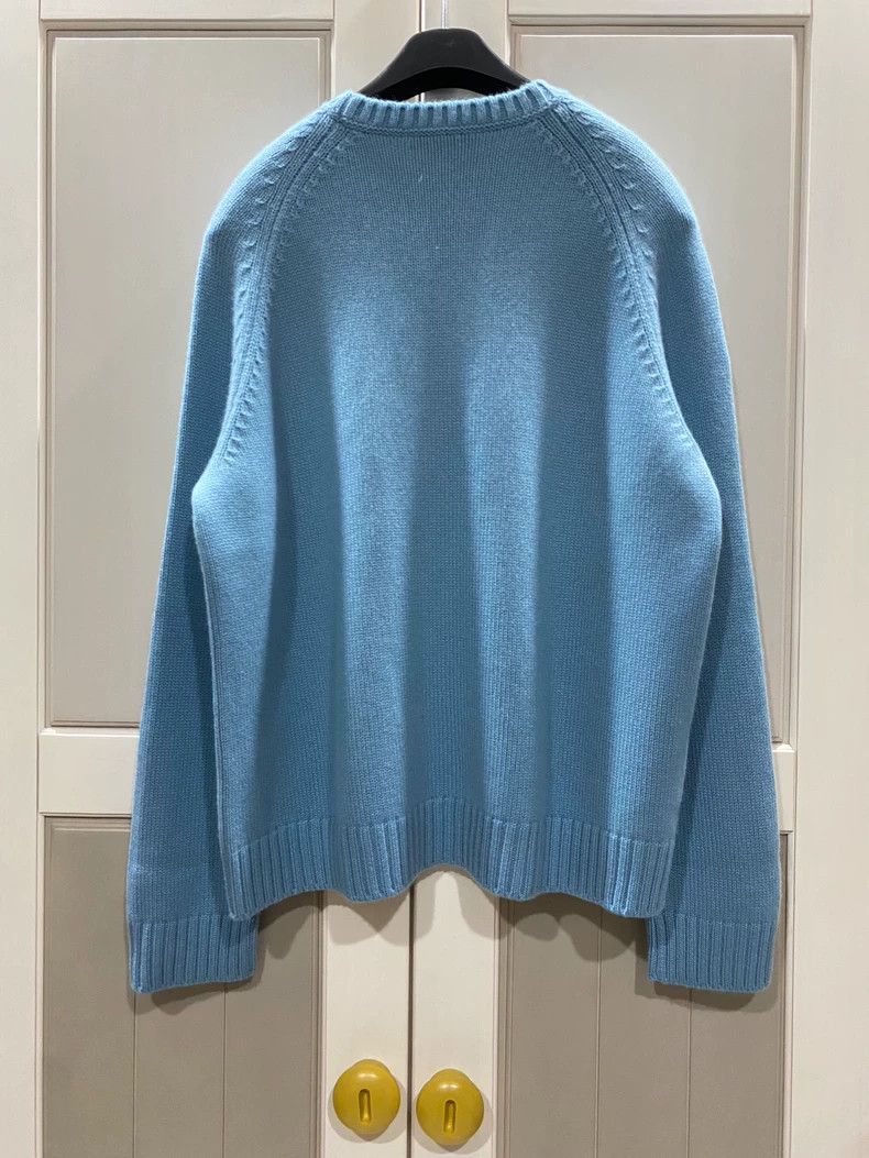 Loro Piana Loro Piana Blue Cashmere Sweater Size US L / EU 52-54 / 3 - 2 Thumbnail