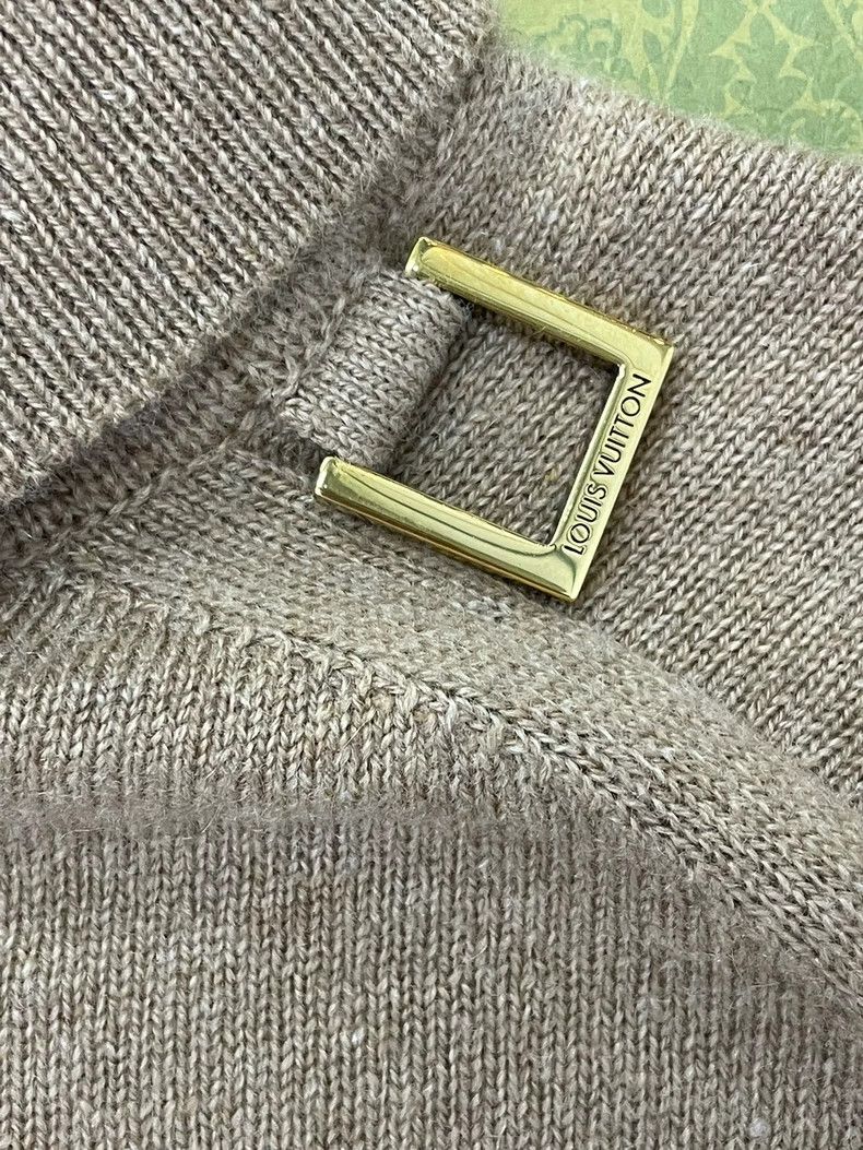 Louis Vuitton LV Beige Cashmere Turtleneck Sweater Size US XS / EU 42 / 0 - 2 Thumbnail