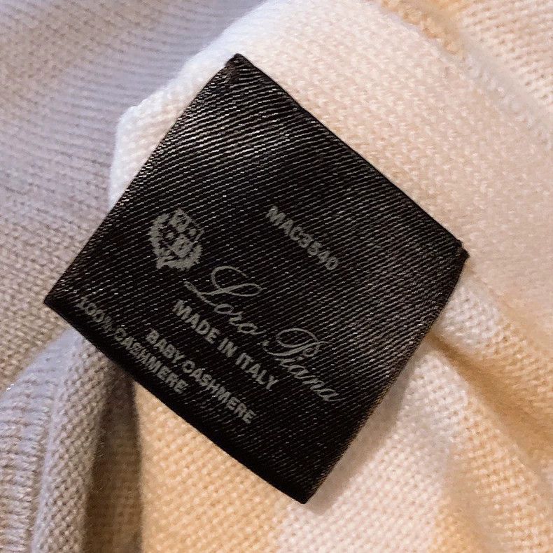 Loro Piana Loro Piana Baby Cashmere Off-Shoulder Sweater Size US S / EU 44-46 / 1 - 8 Thumbnail