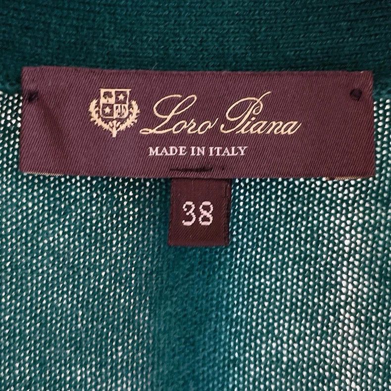Loro Piana Loro Piana Green Cashmere Cardigan Size US S / EU 44-46 / 1 - 7 Thumbnail