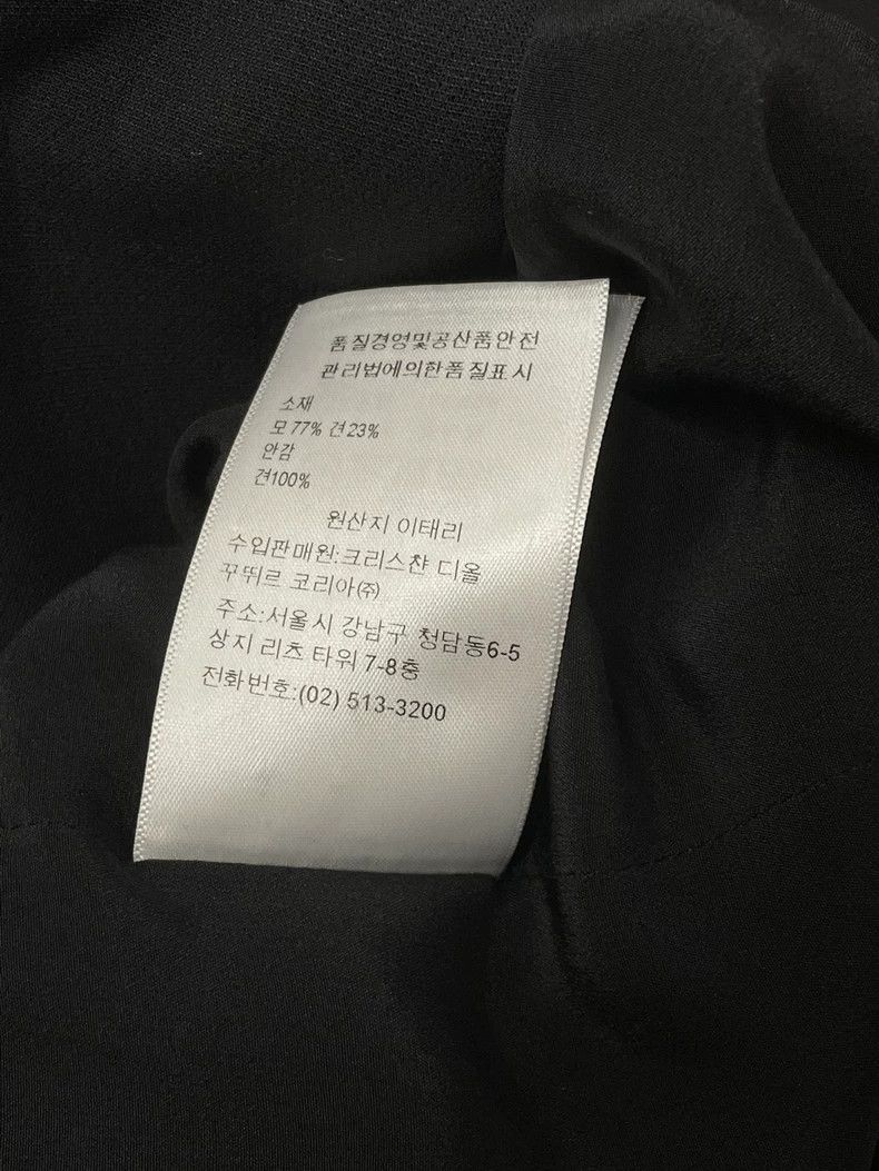 Dior Dior Black Fitted Blazer Collar Vest Size US M / EU 48-50 / 2 - 6 Thumbnail