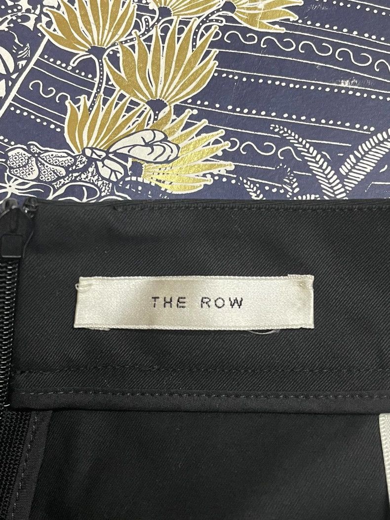 The Row The Row Black High-Waist Split Skirt Size US 34 / EU 50 - 3 Thumbnail