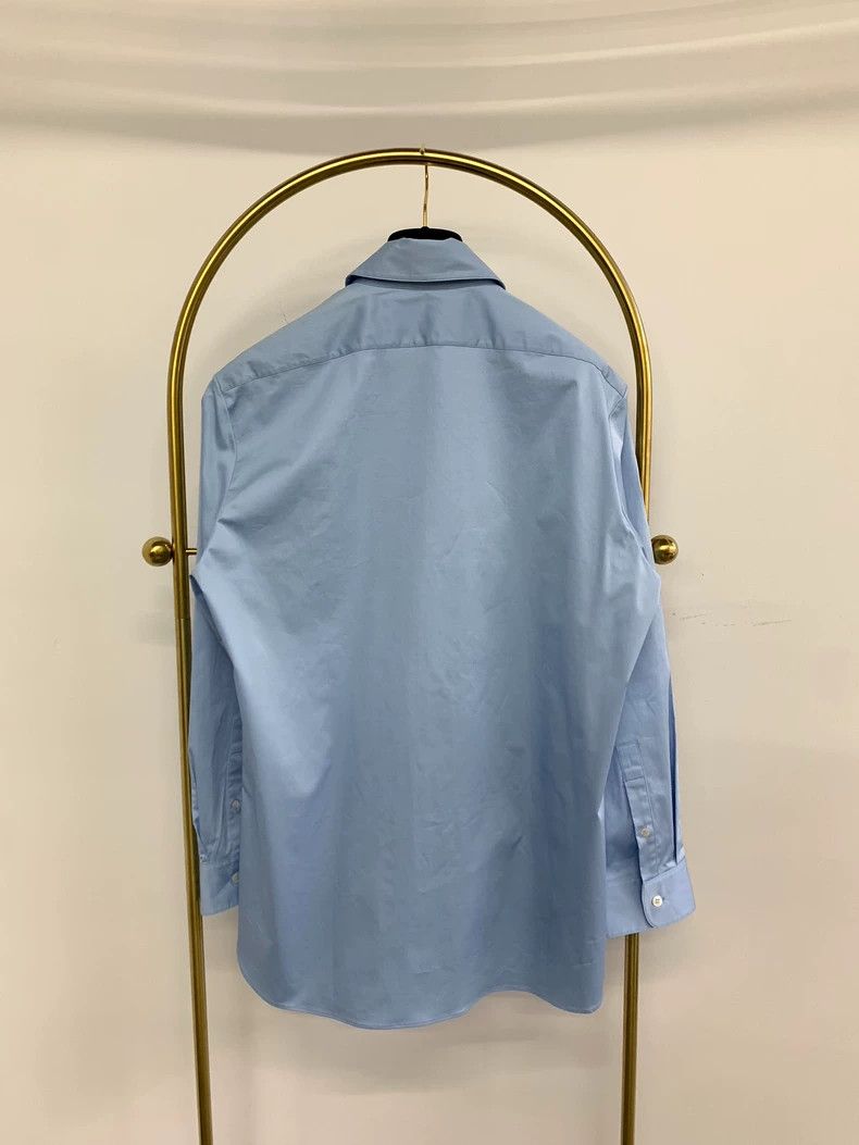 The Row The Row Blue Long Sleeve Shirt XS Size US XS / EU 42 / 0 - 3 Thumbnail