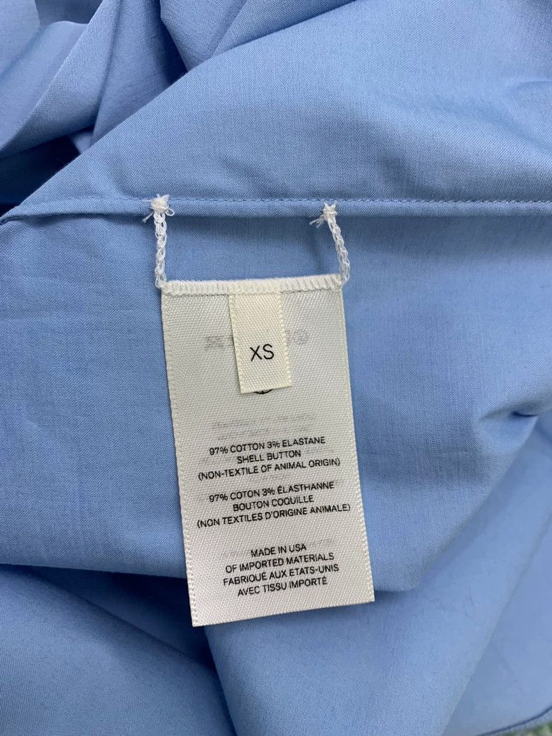 The Row The Row Blue Long Sleeve Shirt XS Size US XS / EU 42 / 0 - 5 Thumbnail