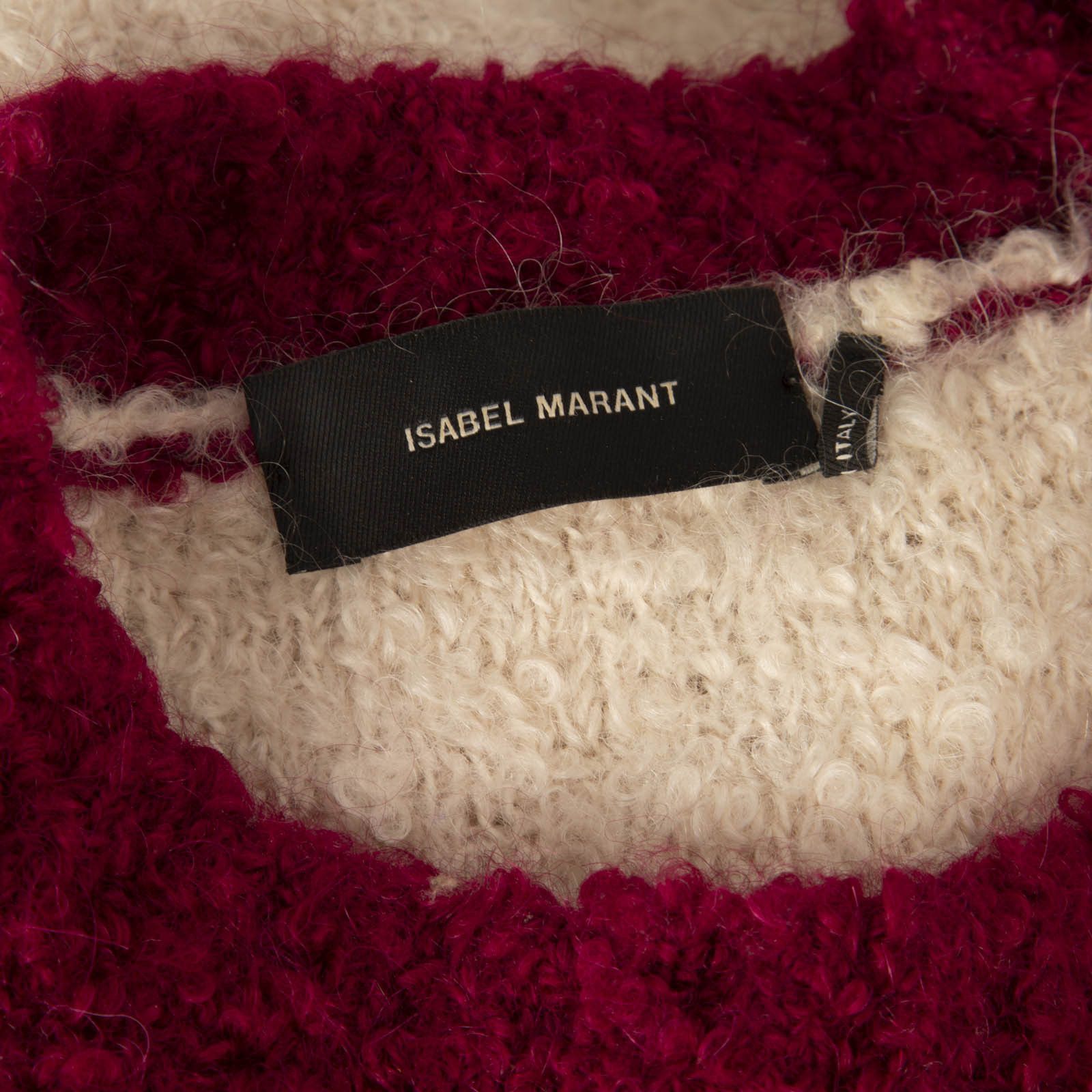 Isabel Marant Striped Mohair Knit Jumper Size S / US 4 / IT 40 - 4 Thumbnail