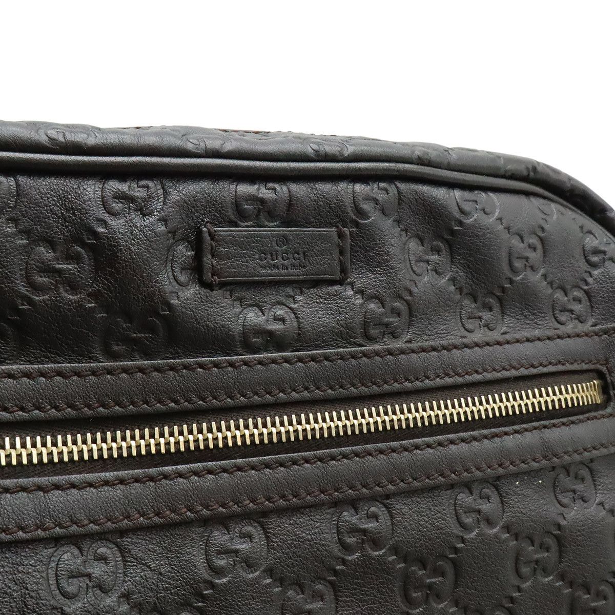 Gucci Gucci Gucci Guccissima Leather Shoulder Bag Leather Shoulder Bag 201448 DUTY FREE for USA Size ONE SIZE - 9 Thumbnail