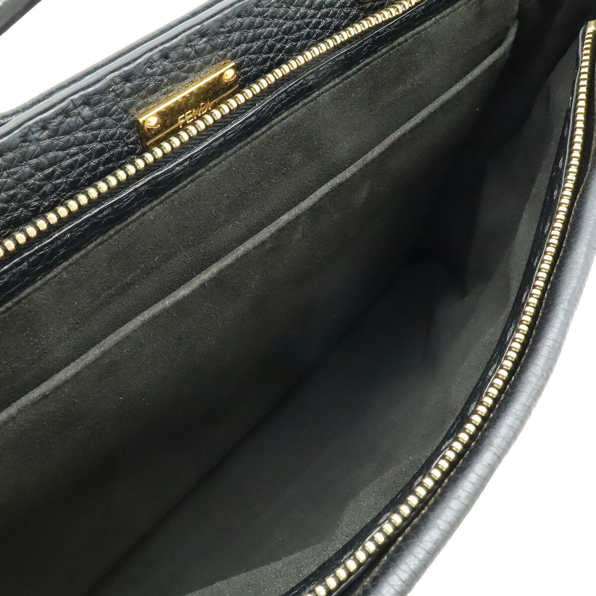 Fendi Fendi Fendi Selleria Peekaboo Fit Leather 2way Briefcase Leather Business Bag 7VA406 DUTY FREE for USA Size ONE SIZE - 8 Thumbnail