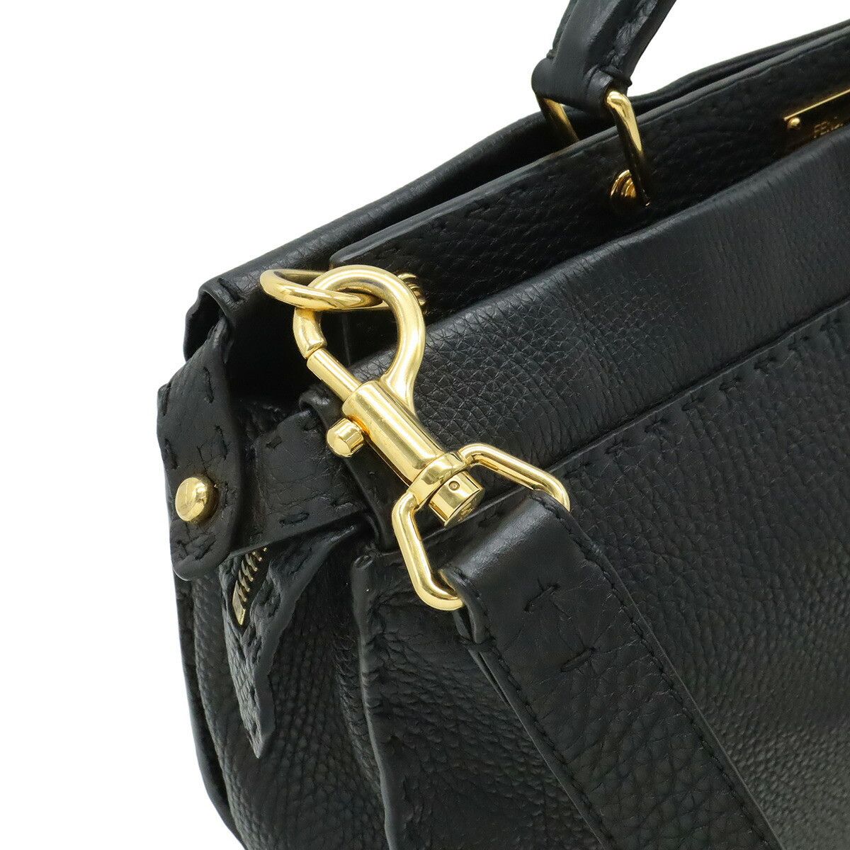 Fendi Fendi Fendi Selleria Peekaboo Fit Leather 2way Briefcase Leather Business Bag 7VA406 DUTY FREE for USA Size ONE SIZE - 5 Thumbnail