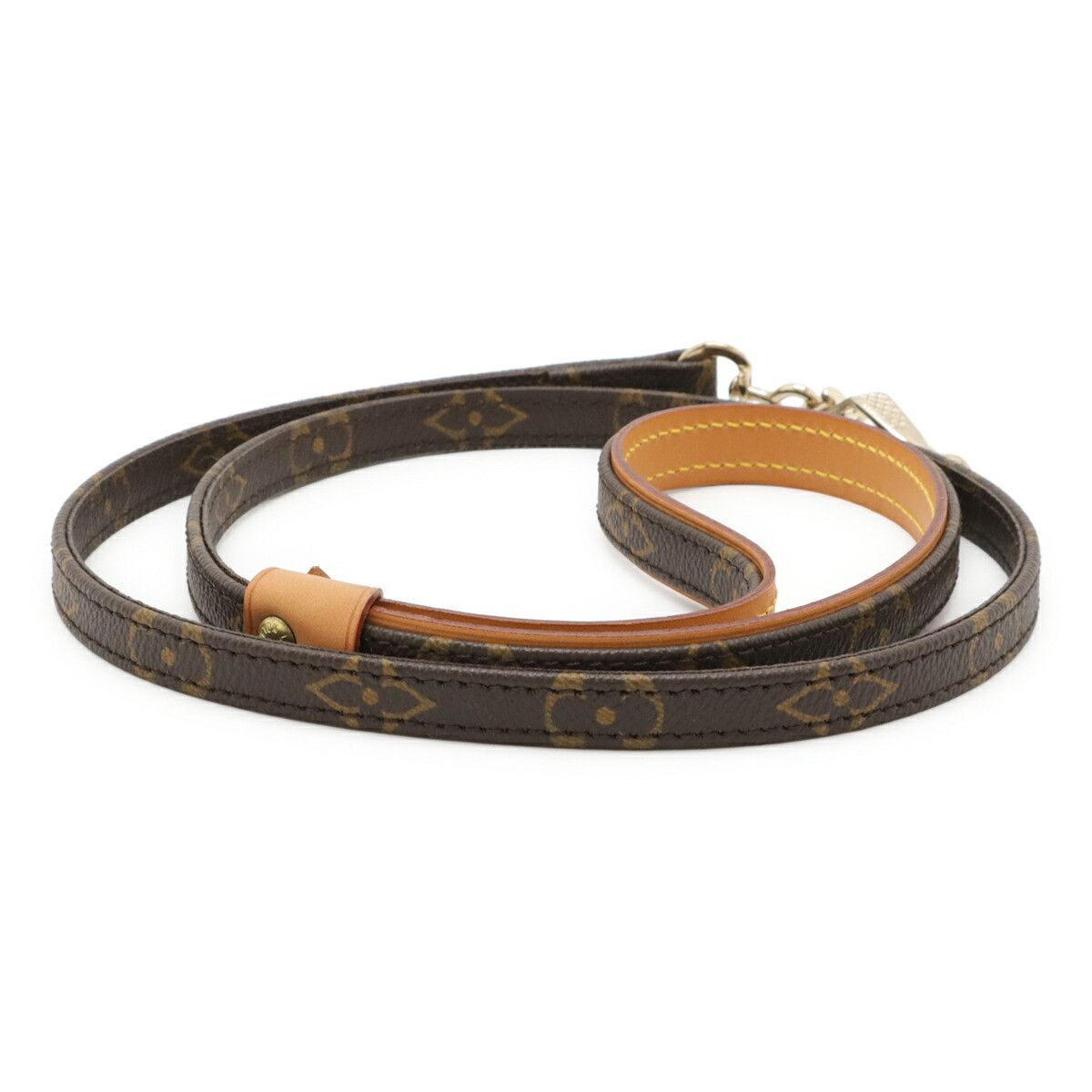 Louis Vuitton Louis Vuitton Louis Vuitton Baxter MM Monogram Dog Lead Canvas Other M58056 DUTY FREE for USA Size ONE SIZE - 2 Thumbnail