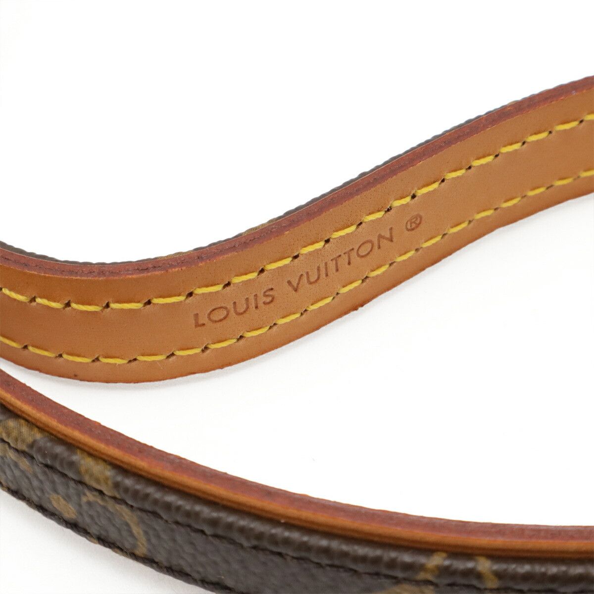 Louis Vuitton Louis Vuitton Louis Vuitton Baxter MM Monogram Dog Lead Canvas Other M58056 DUTY FREE for USA Size ONE SIZE - 6 Thumbnail