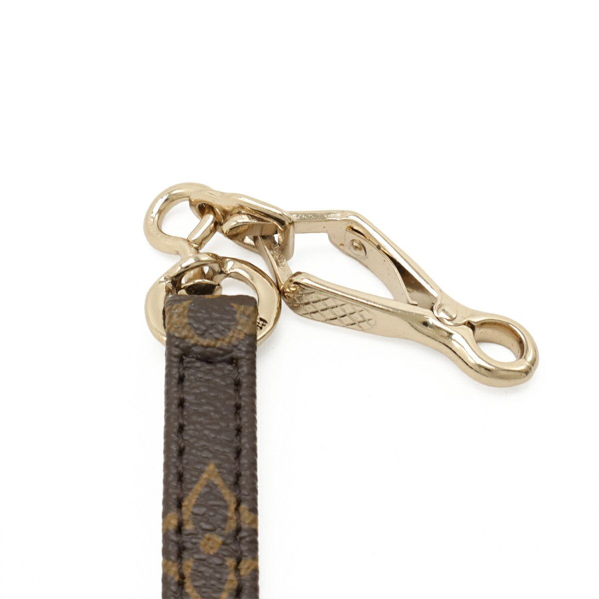 Louis Vuitton Louis Vuitton Louis Vuitton Baxter MM Monogram Dog Lead Canvas Other M58056 DUTY FREE for USA Size ONE SIZE - 3 Thumbnail