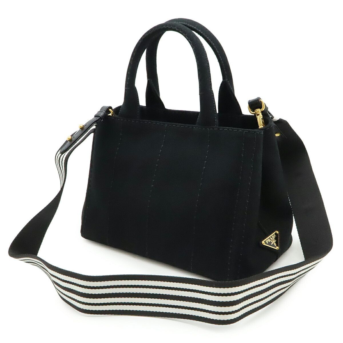 Prada Prada Prada CANAPA Canvas 2way Bag Canvas Shoulder Bag 1BG439 DUTY FREE for USA Size ONE SIZE - 2 Thumbnail