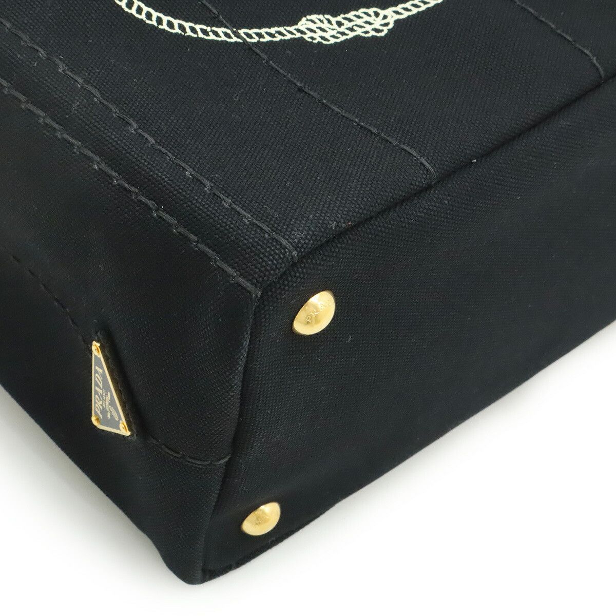Prada Prada Prada CANAPA Canvas 2way Bag Canvas Shoulder Bag 1BG439 DUTY FREE for USA Size ONE SIZE - 3 Thumbnail