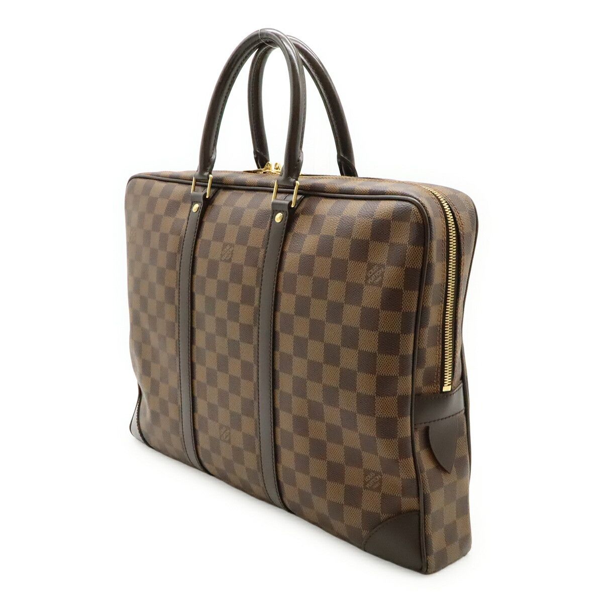 Louis Vuitton Louis Vuitton Louis Vuitton Porte-Documents Voyage Damier Briefcase Canvas Business Bag N41124 DUTY FREE for USA Size ONE SIZE - 2 Thumbnail