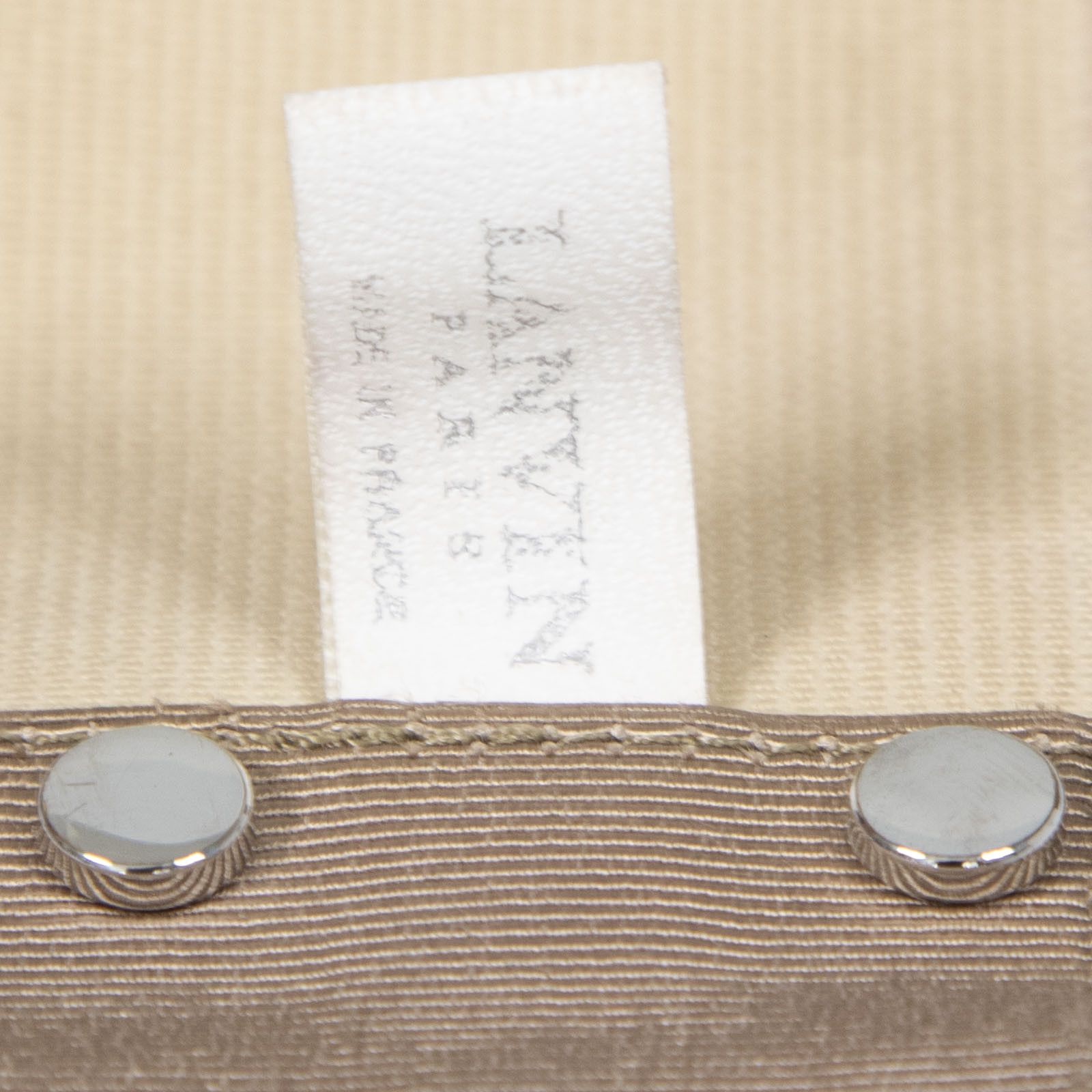 Lanvin Beige Elasticated Eyelets Belt Size ONE SIZE - 14 Thumbnail