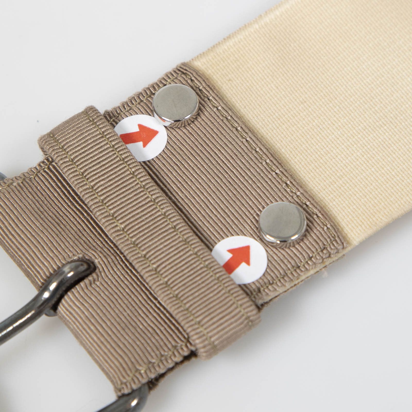 Lanvin Beige Elasticated Eyelets Belt Size ONE SIZE - 6 Thumbnail