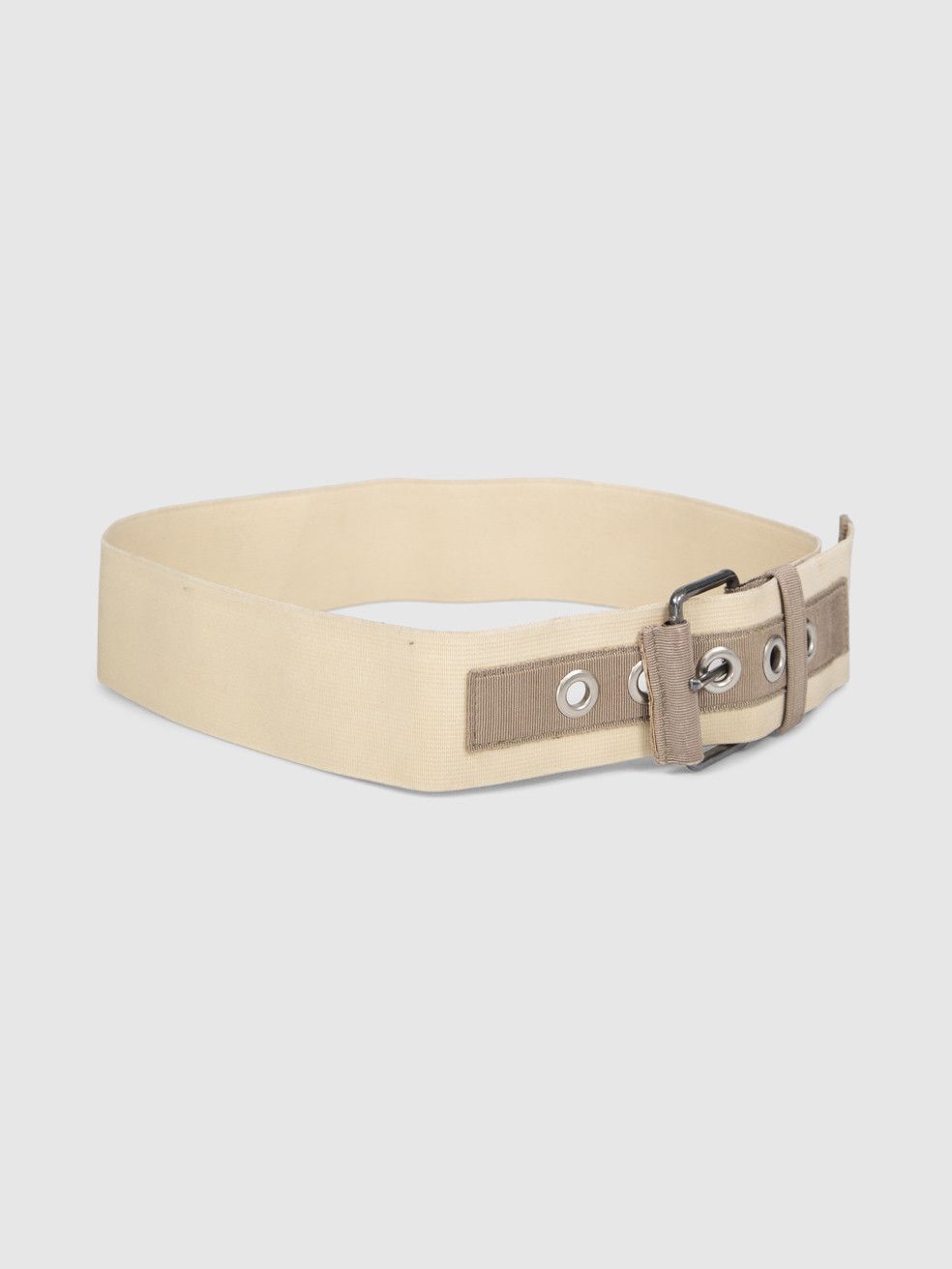 Lanvin Beige Elasticated Eyelets Belt Size ONE SIZE - 3 Thumbnail