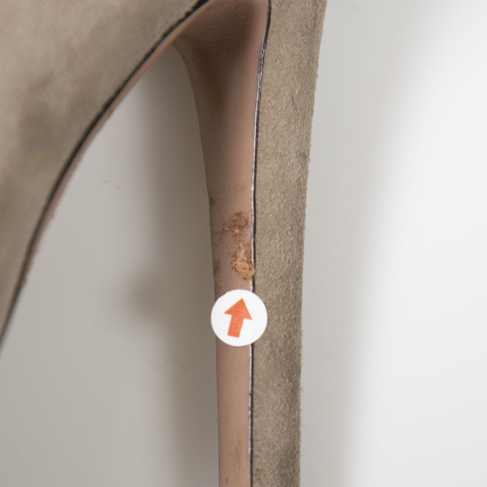 Prada Brown Suede Peep Toe Boots Size US 7.5 / IT 37.5 - 9 Thumbnail