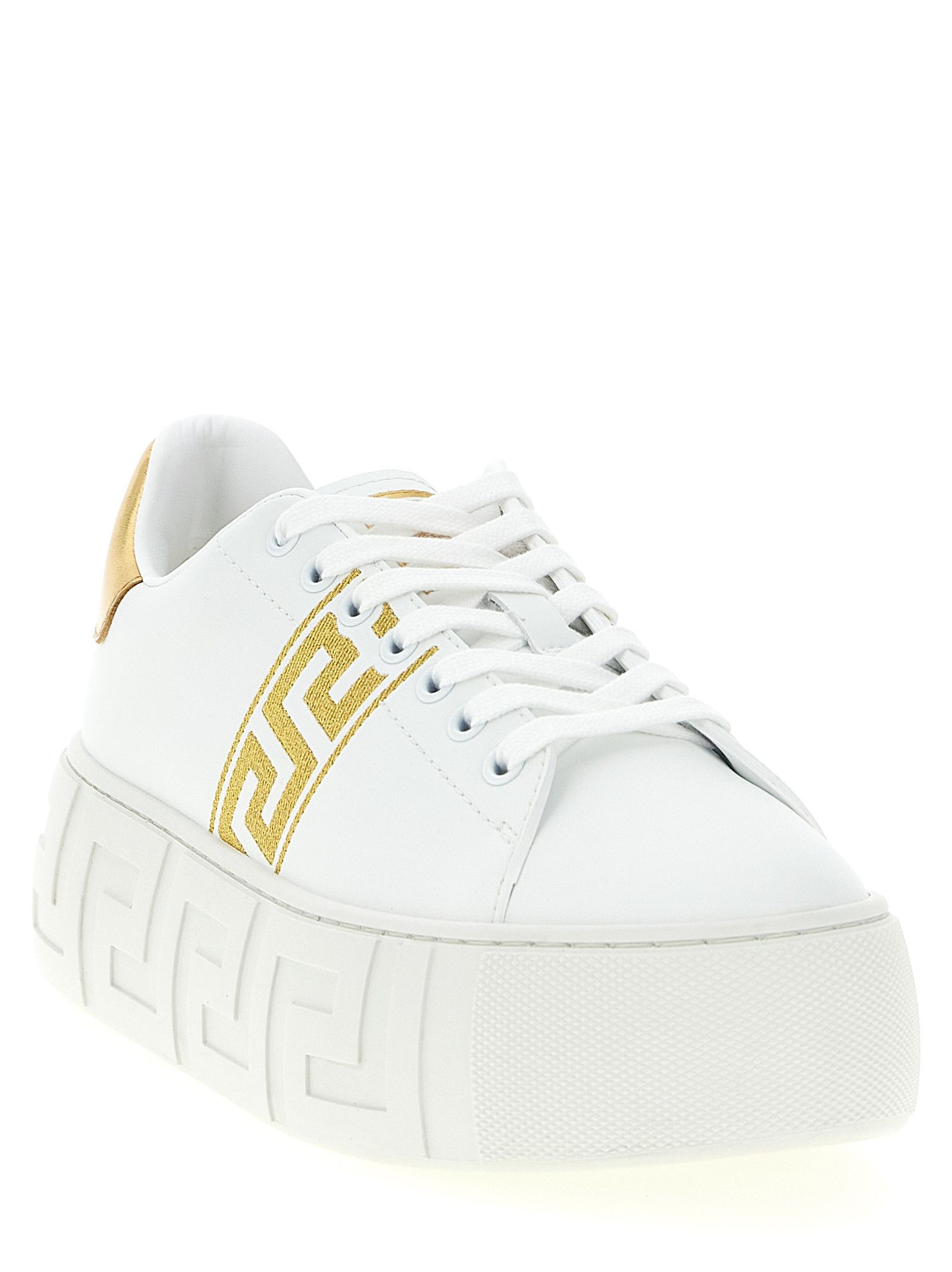 Versace 'La Greca' Sneakers Size US 9 / IT 39 - 2 Thumbnail