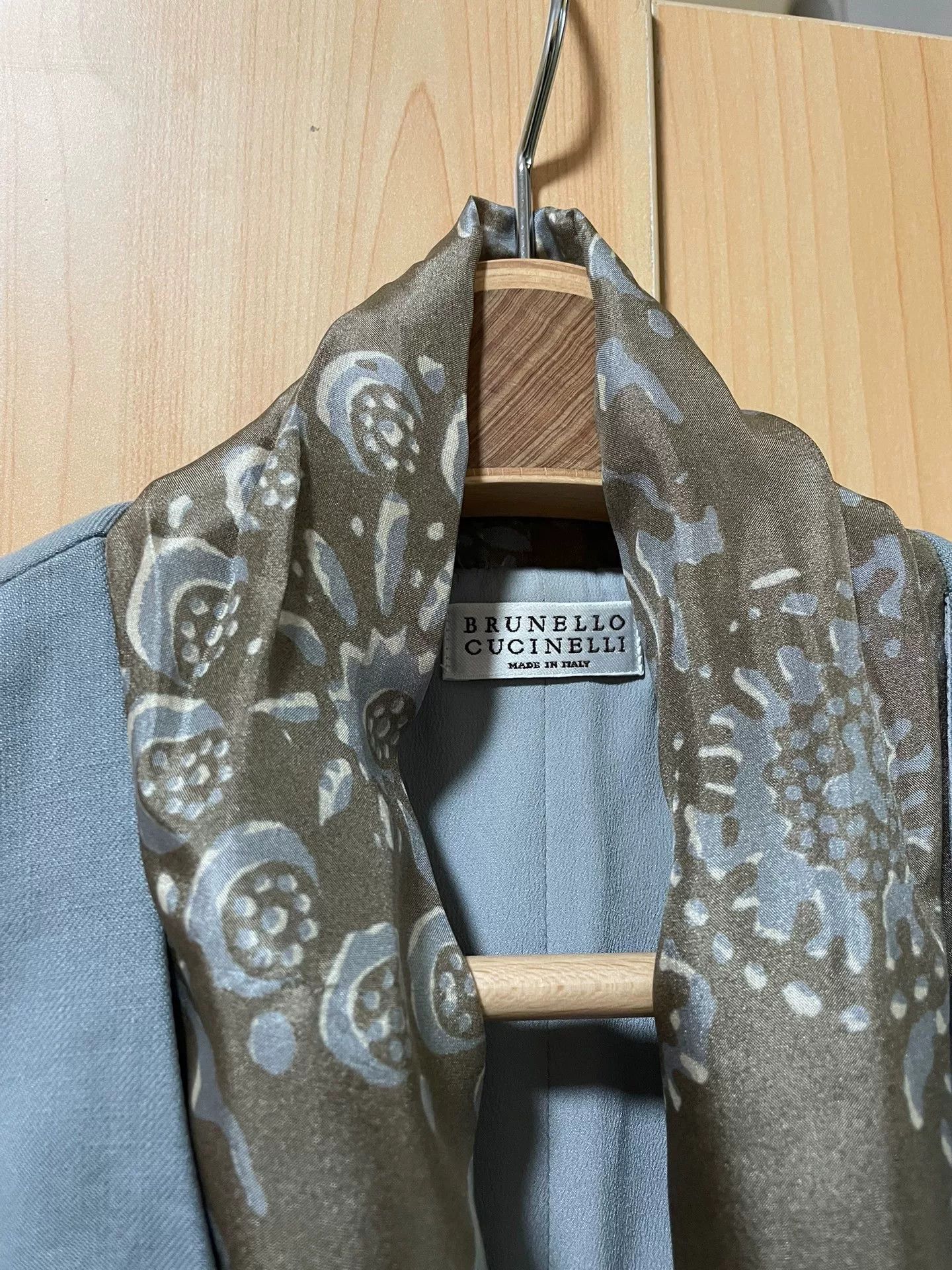 Brunello Cucinelli Brunello Cucinelli Silk Scarf Vest Size US S / EU 44-46 / 1 - 3 Thumbnail