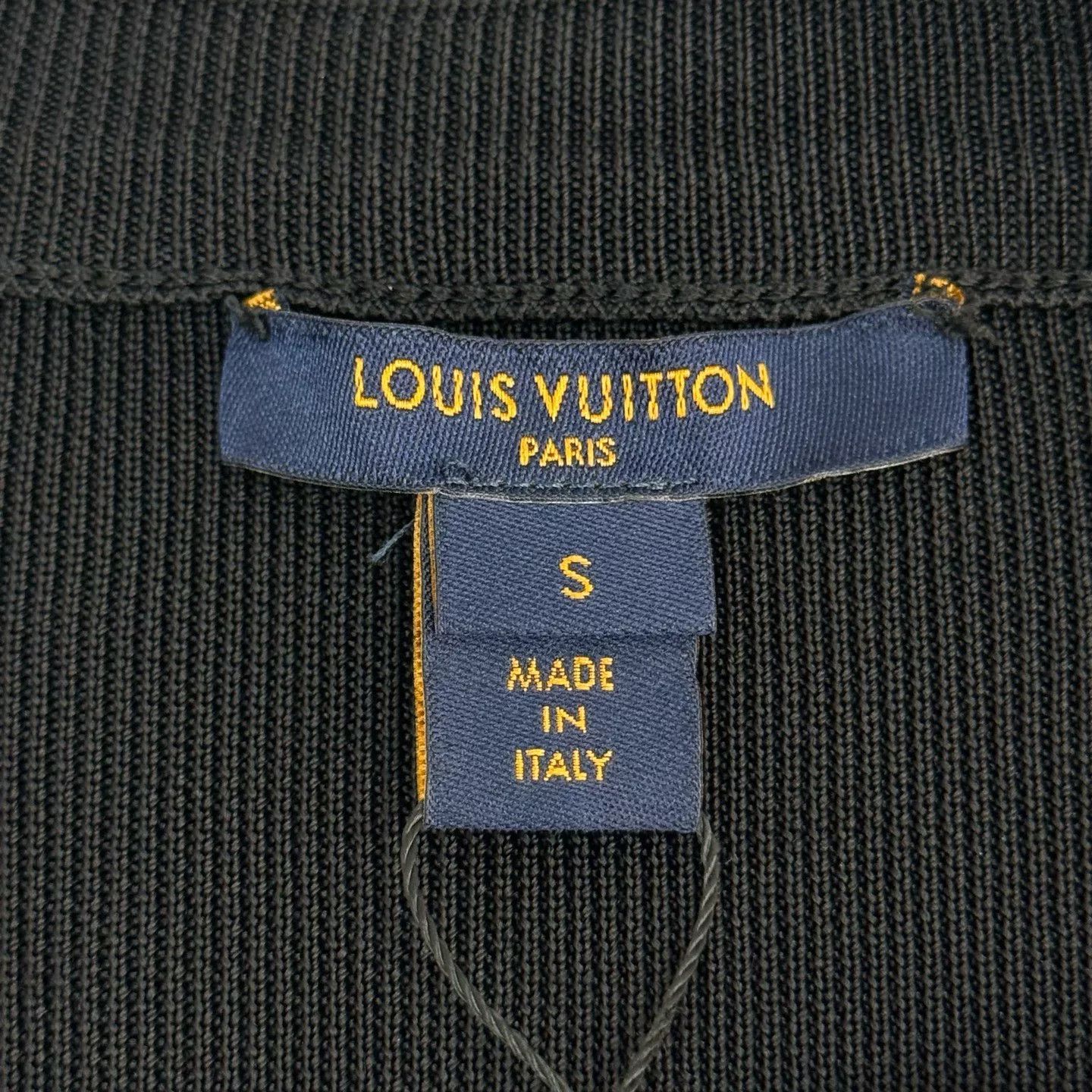Louis Vuitton LV Black Monogram Logo Waist Dress Size US S / EU 44-46 / 1 - 5 Thumbnail
