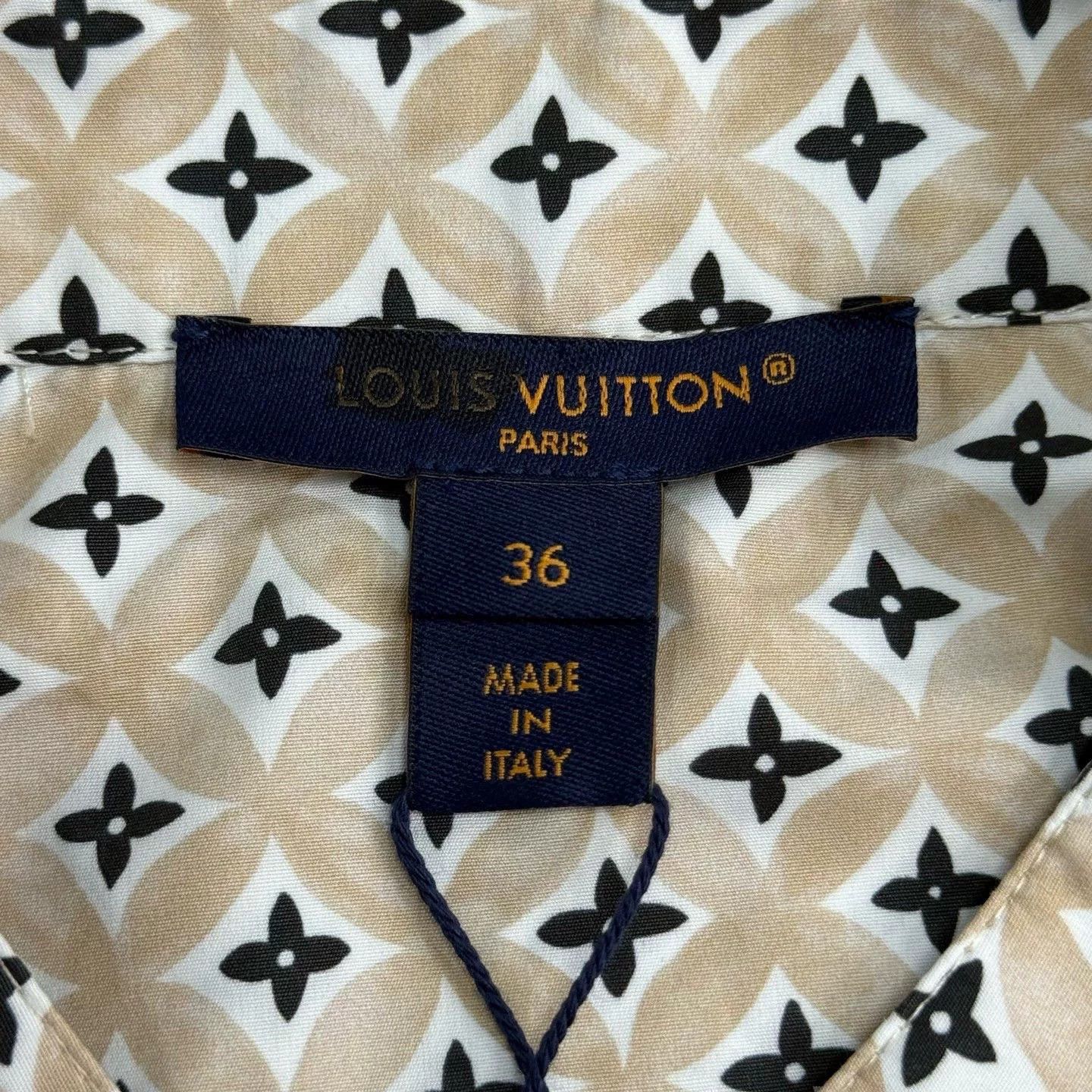 Louis Vuitton Louis Vuitton Monogram Print Shirt Size US S / EU 44-46 / 1 - 5 Thumbnail