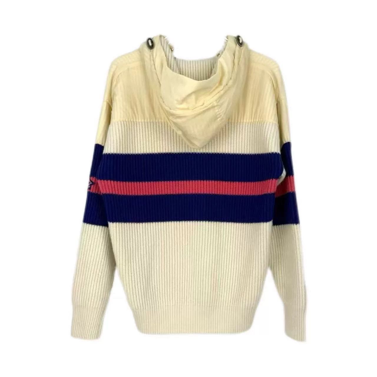 Louis Vuitton Louis Vuitton Beige Logo Wool Cashmere Sweater Size US S / EU 44-46 / 1 - 2 Thumbnail
