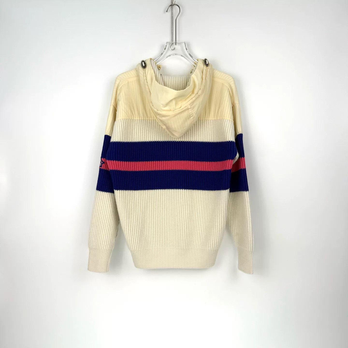 Louis Vuitton Louis Vuitton Beige Logo Wool Cashmere Sweater Size US S / EU 44-46 / 1 - 4 Thumbnail