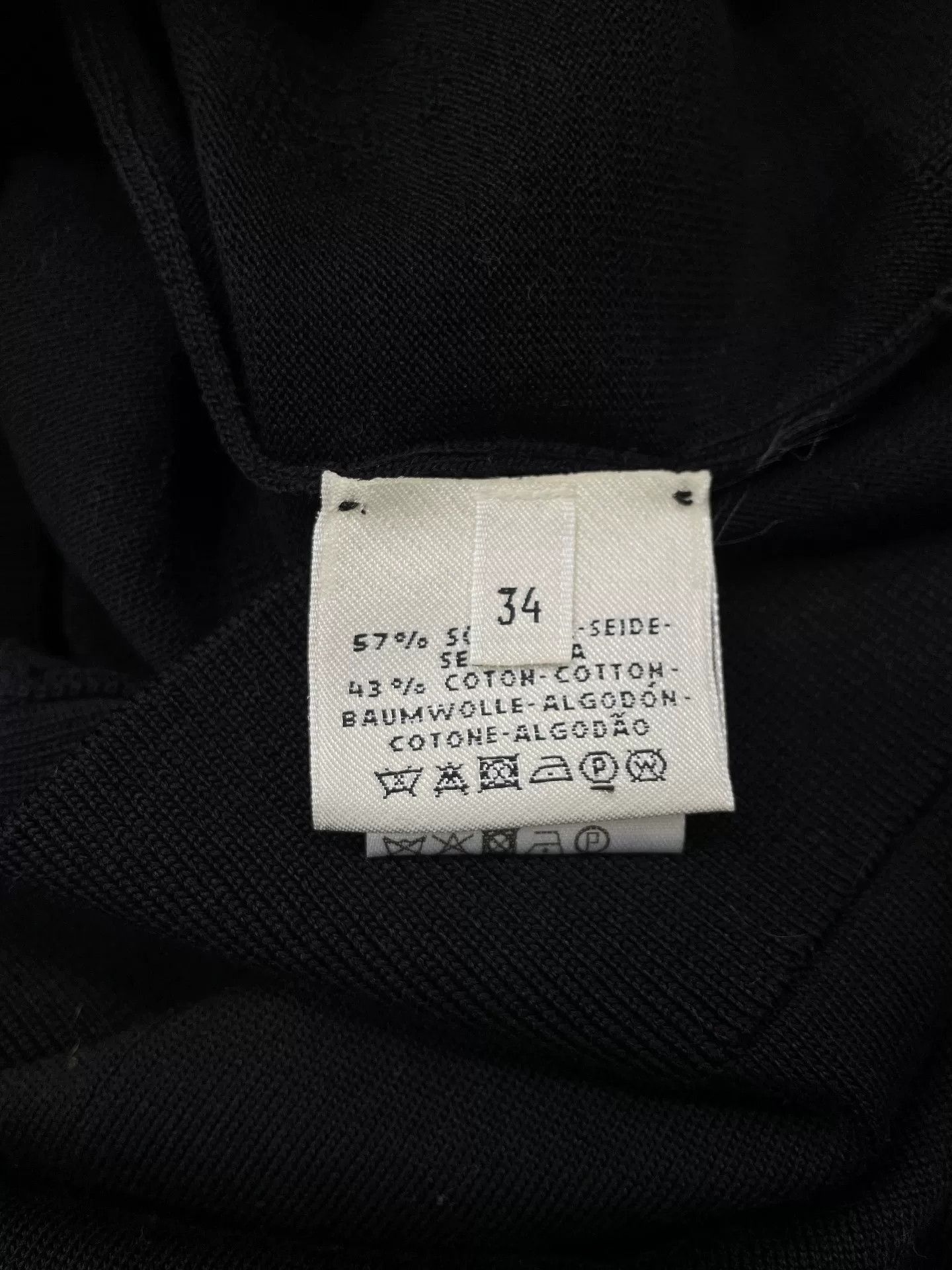 Hermes Hermes Black Knit Dress With Tags Size US XS / EU 42 / 0 - 5 Thumbnail