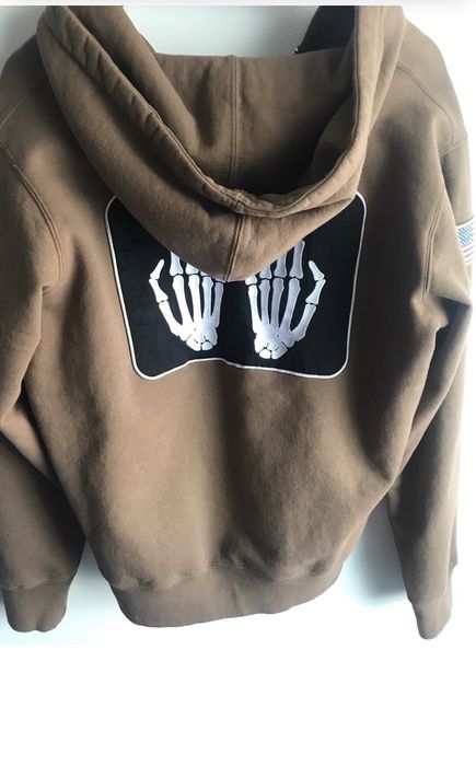 Supreme middle finger discount hoodie