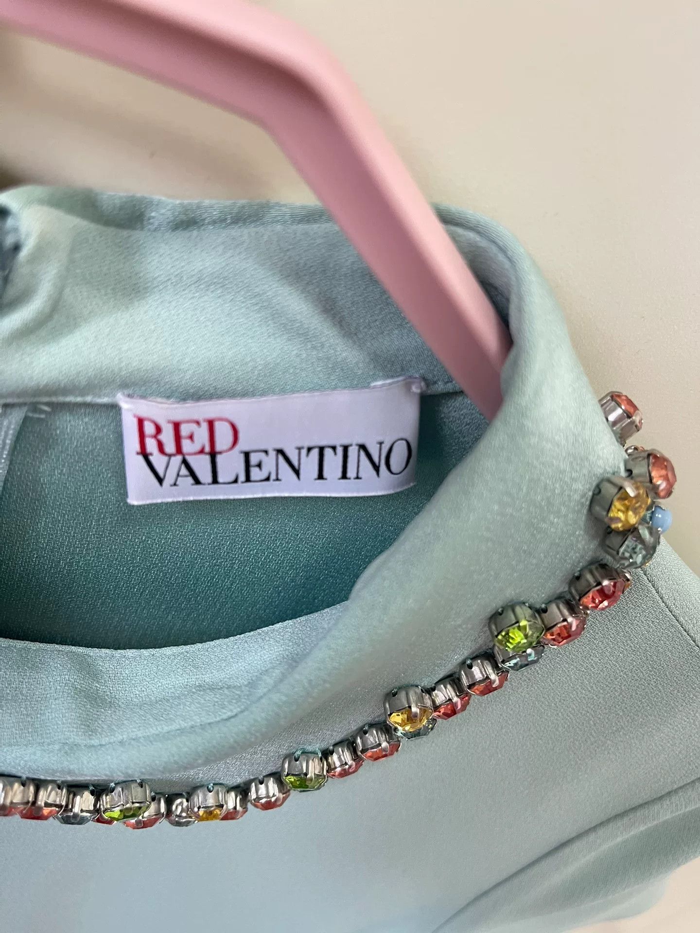 Valentino Redvalentino Collared Short Sleeve Dress Size US S / EU 44-46 / 1 - 6 Thumbnail
