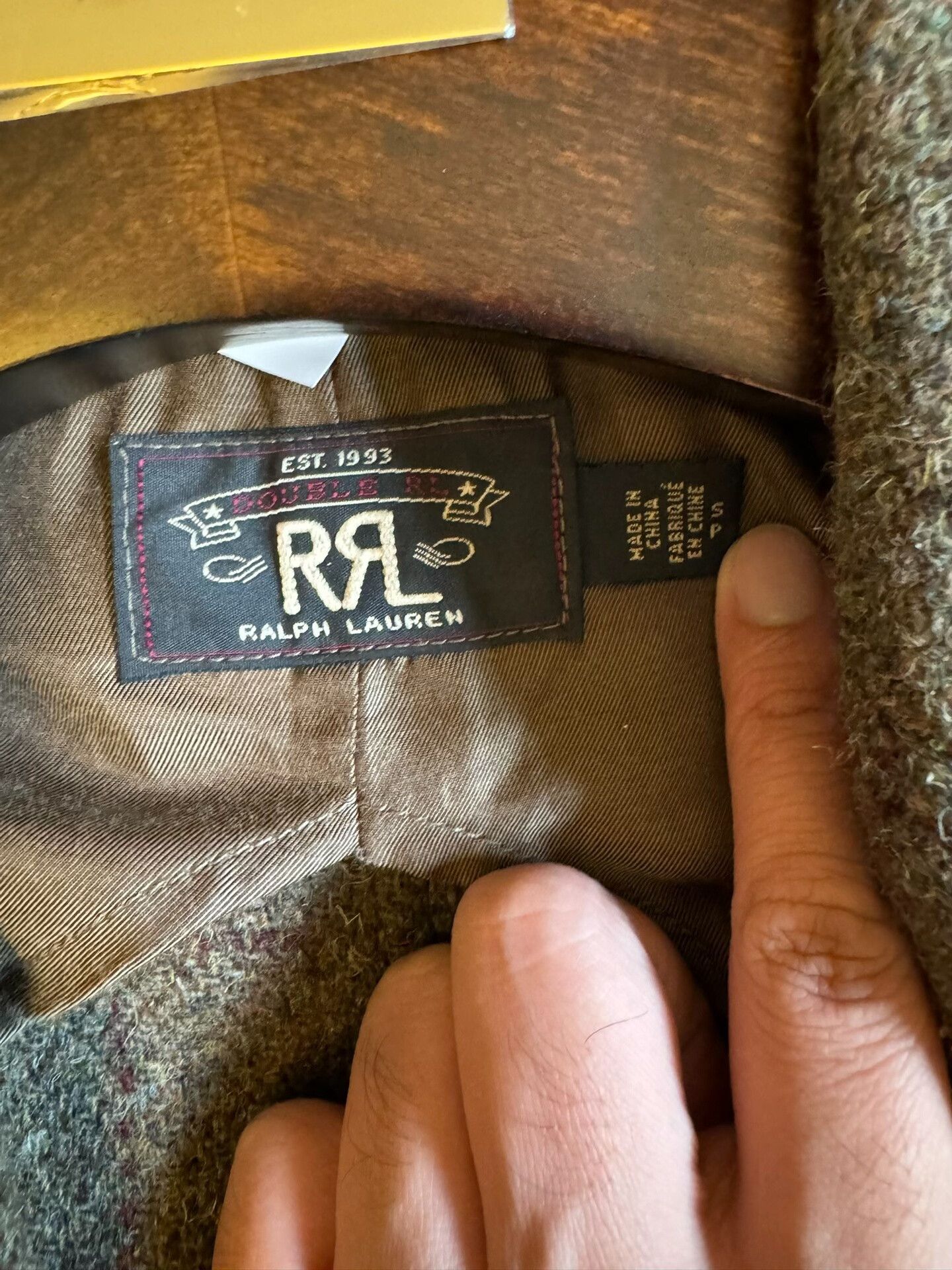 RRL Ralph Lauren RRL Harris Tweed Men's Suit Jacket S Size US S / EU 44-46 / 1 - 3 Thumbnail