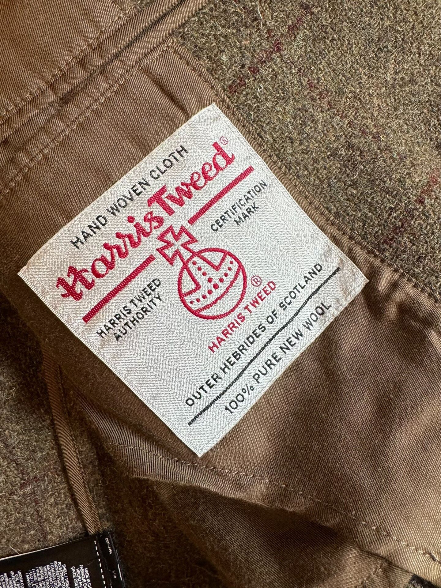 RRL Ralph Lauren RRL Harris Tweed Men's Suit Jacket S Size US S / EU 44-46 / 1 - 5 Thumbnail